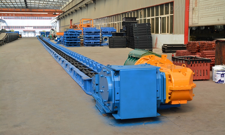 煤矿刮板运输机 嵩阳煤机_板链输送机_中国环保在线