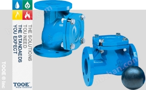 進(jìn)口滑道滾球污水止回閥