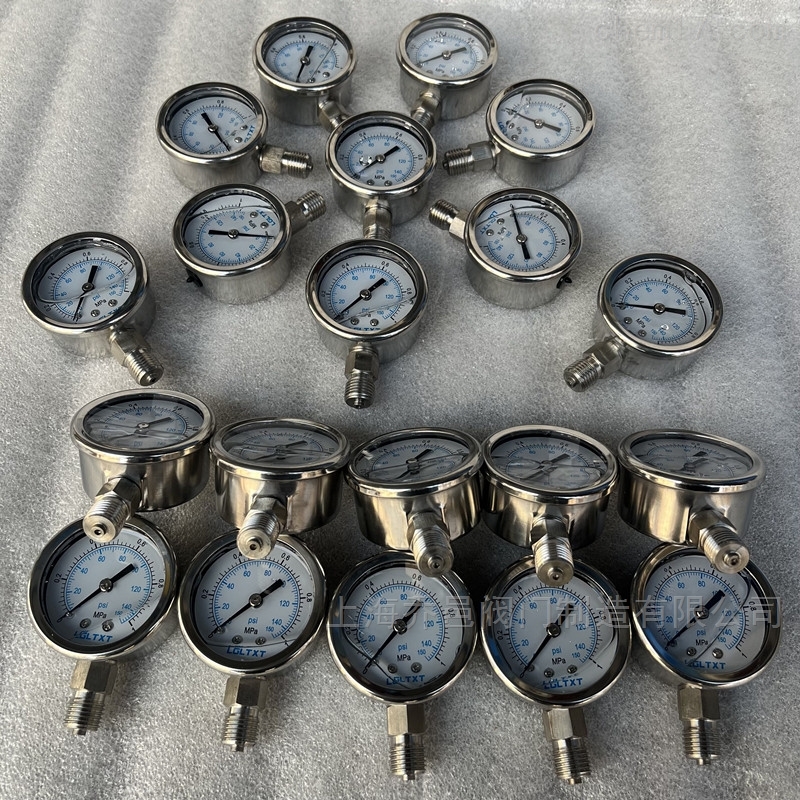 脉动阻尼器专用耐震压力表